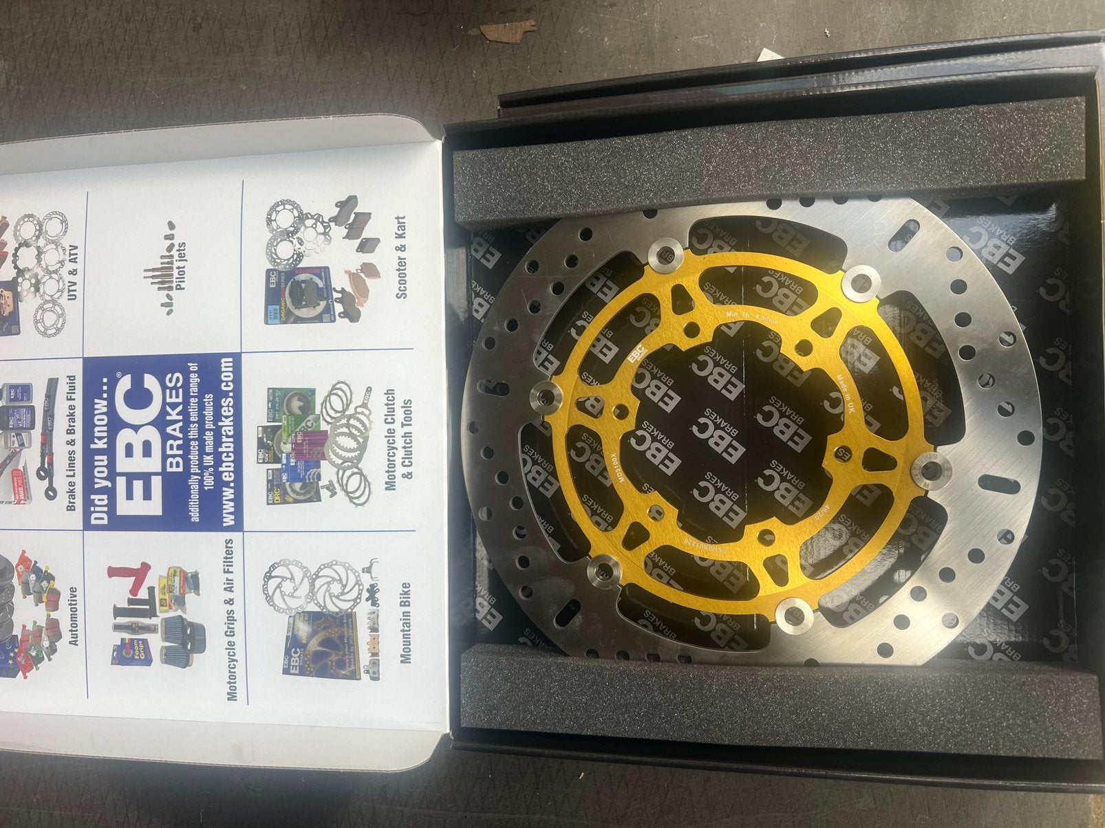 Disque de frein ebc suzuki neuf, Enlèvement ou Envoi