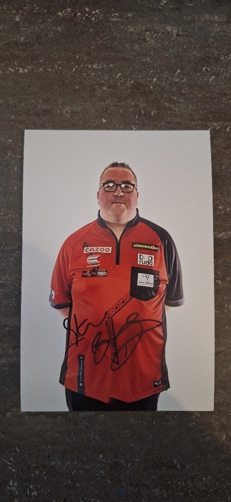 Photo dédicacée (impression) ; Stephen Bunting # Darts, Enlèvement ou Envoi, Neuf, Autres types