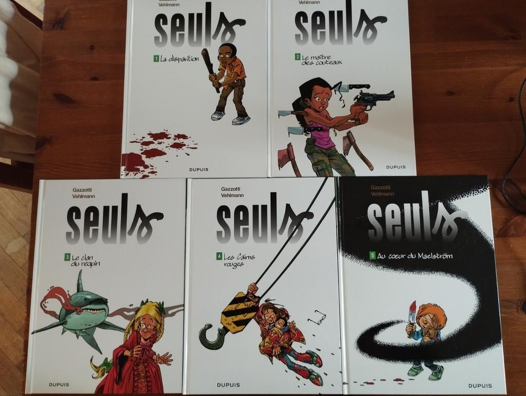 Lot de 5 BD Seuls en état neuf, Enlèvement ou Envoi
