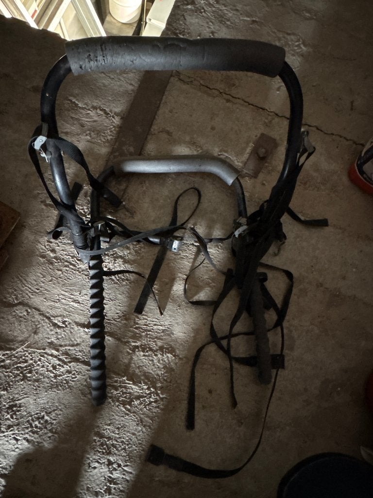 Porte velo, Ophalen, 2 fietsen, Gebruikt, Achterklepdrager