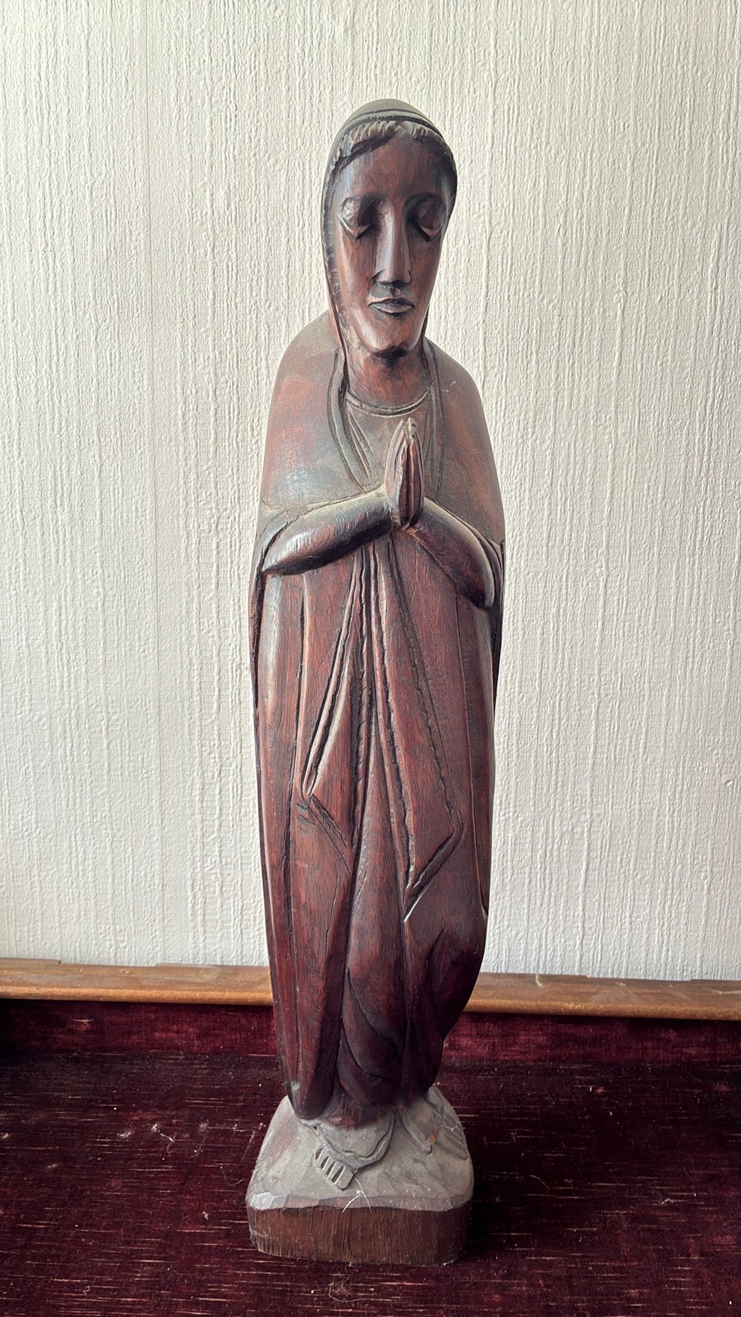 Houten beeld, Antiek en Kunst, Ophalen