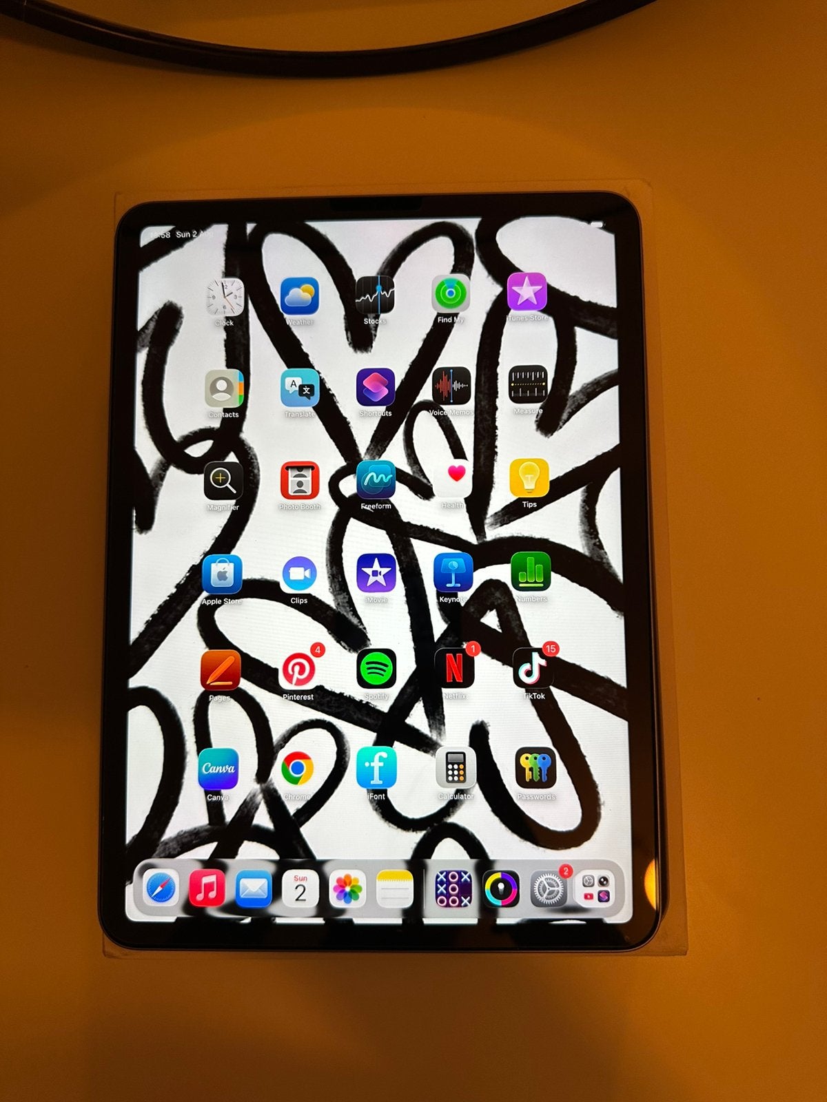 iPad Pro 11-inch (2022, M2) 128 GB – Zo goed als nieuw, Computers en Software, Apple iPads, Zo goed als nieuw, 128 GB, Ophalen