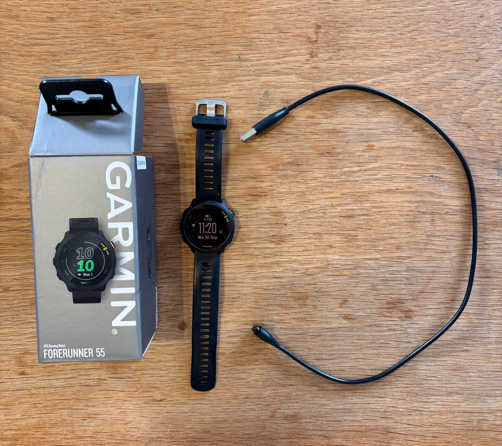 Garmin Forerunner 55, Étanche, Avancer d'un pas, Enlèvement ou Envoi, Utilisé