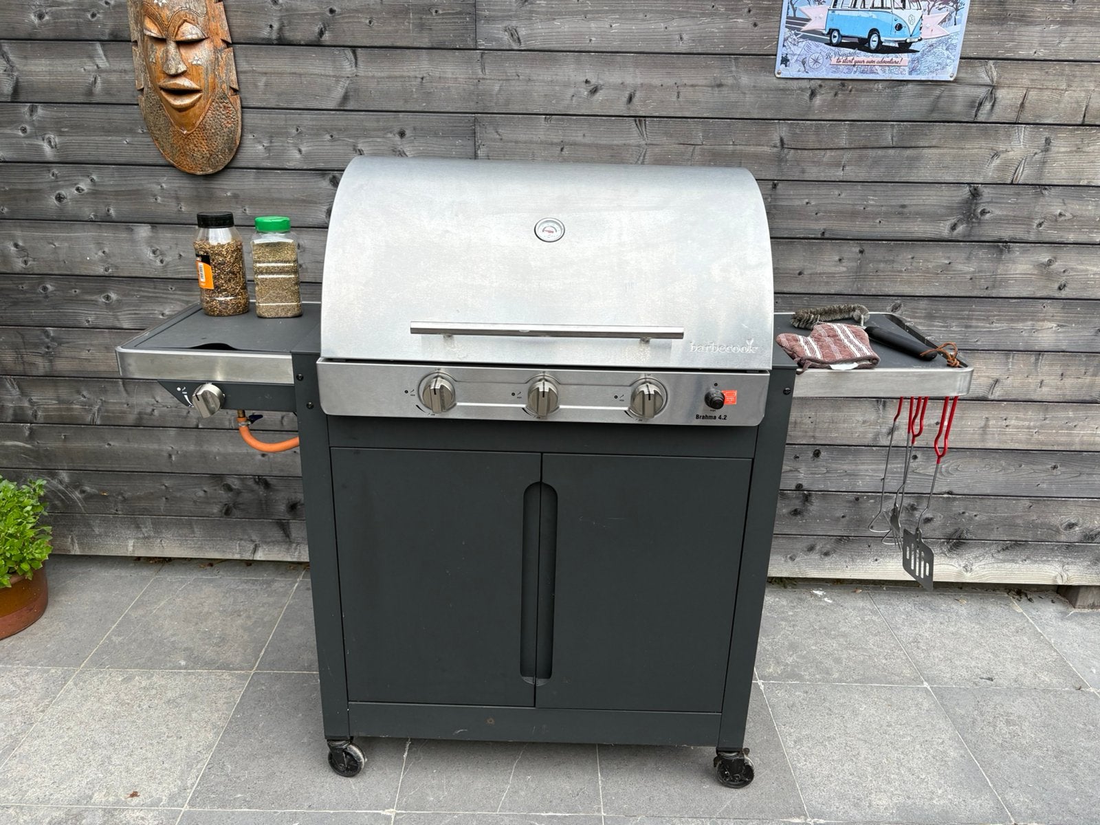 Gasbarbecue, Ophalen, Zo goed als nieuw