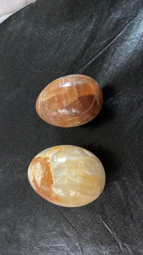Mooie decoratie calciet siereieren, Ophalen, Zo goed als nieuw