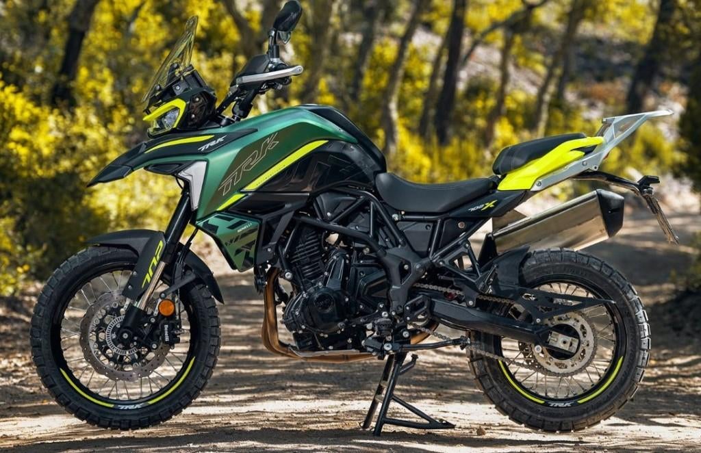 BENELLI TRK702X GROENE LICENTIE A EN A2, Motoren, LED Verlichting, 2 cilinders, Nieuw, Bedrijf