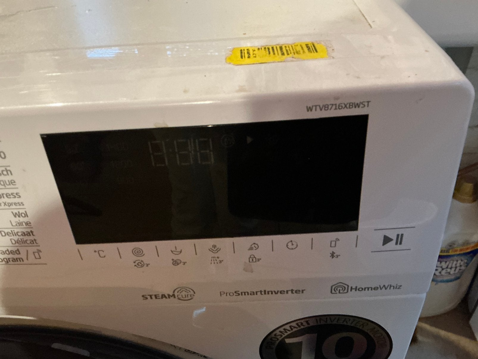 BEKO wasmachine 8 kg 1400 toeren. Diverse extra functies, Elektronische apparatuur, Ophalen, Zo goed als nieuw