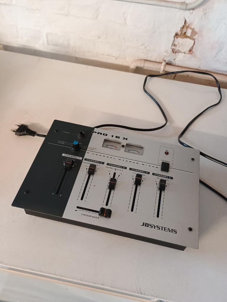 5-kanaals mengpaneel JB-Systems, Muziek en Instrumenten, Mengpanelen, Ophalen, Gebruikt, 5 tot 10 kanalen, Microfooningang