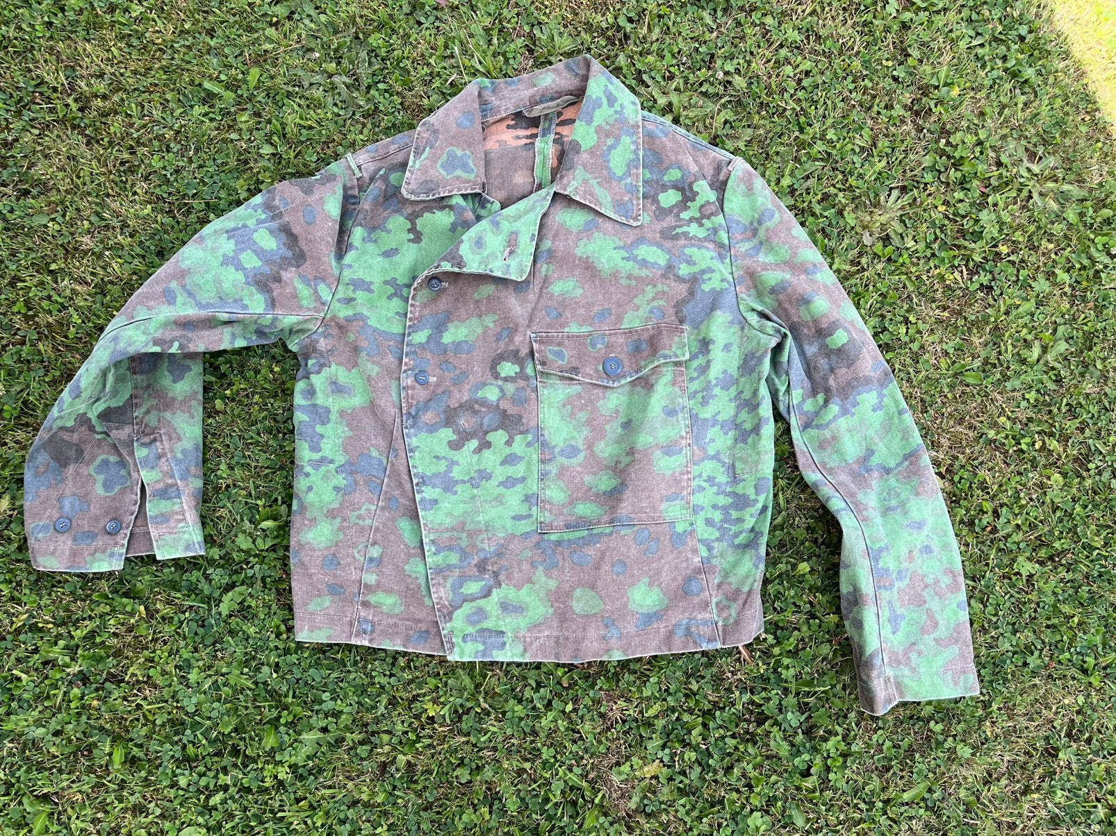 Copie veste camouflee panzer allemand, Enlèvement ou Envoi