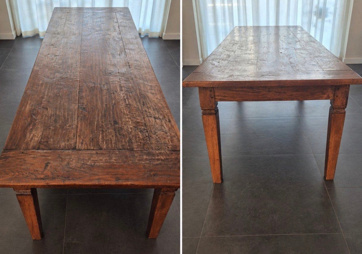 Boerentafel 240x100, Ophalen, Zo goed als nieuw