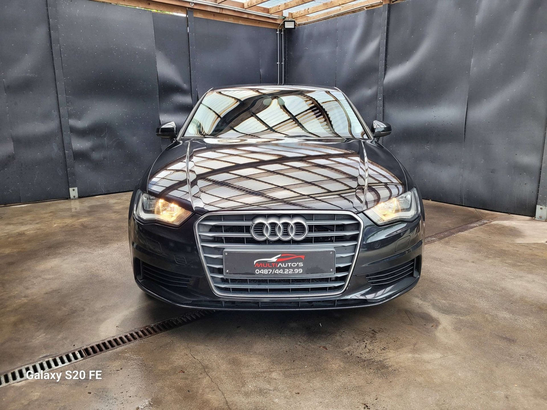 Audi A3, Auto's, Audi, Automaat, Gebruikt, 4 cilinders, Zwart