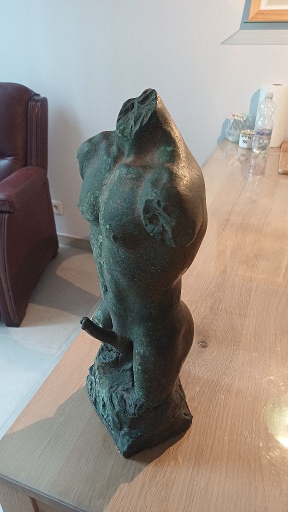 kunst, Antiek en Kunst, Ophalen, Overige technieken, Metaal, Klassiek