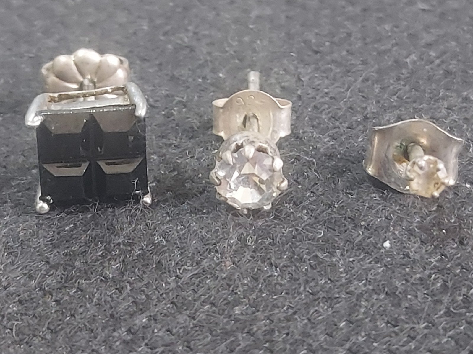Lot Zilveren Oorbellen, Handtassen en Accessoires, Ophalen of Verzenden, Zilver, Zilver
