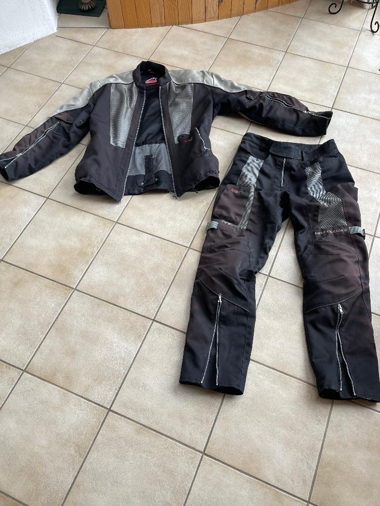 Motorjas + broek, winddoorlatend, Ophalen, Heren, Tweedehands, Overige typen