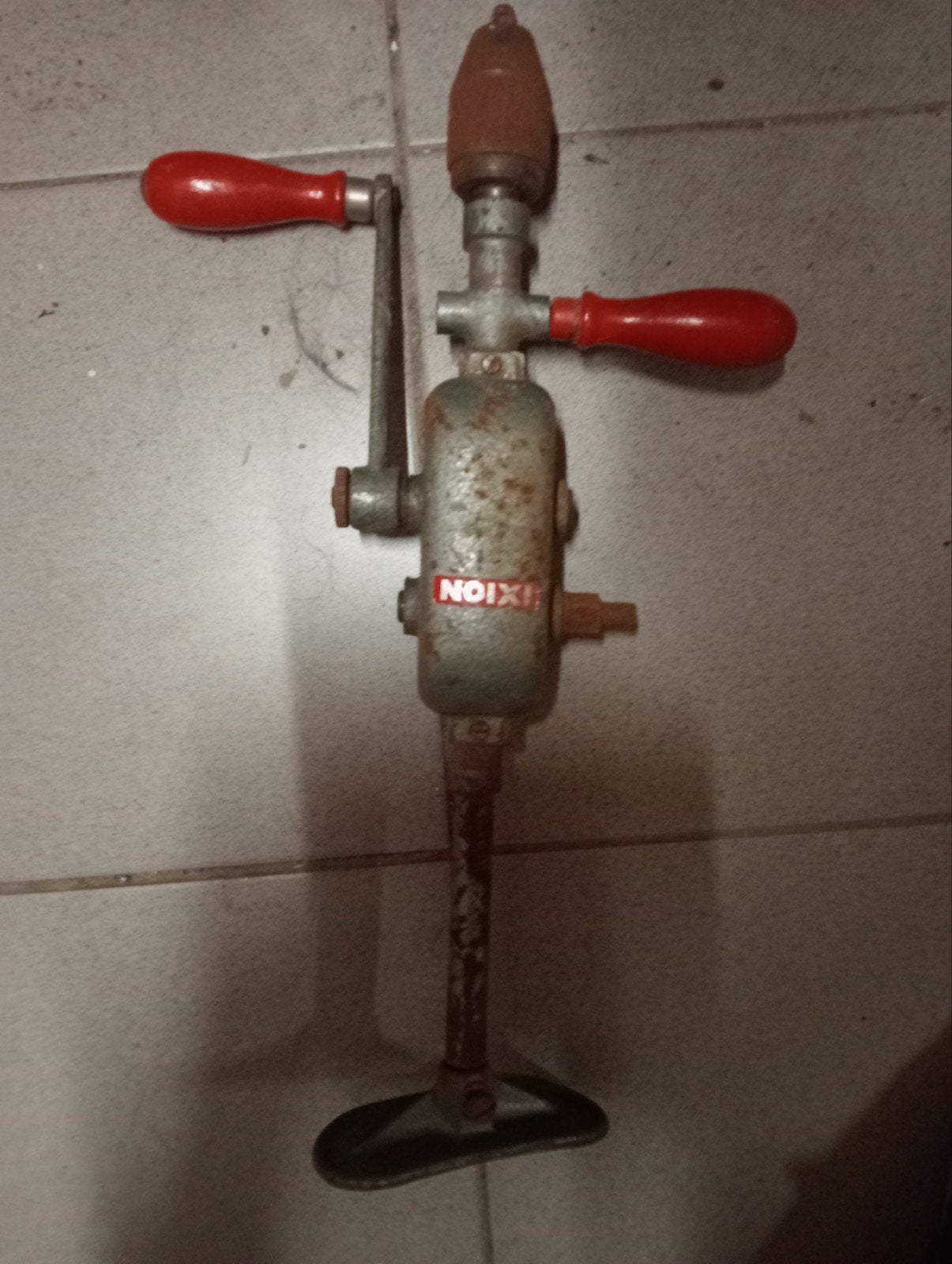 oude boormachine, Antiek en Kunst, Ophalen