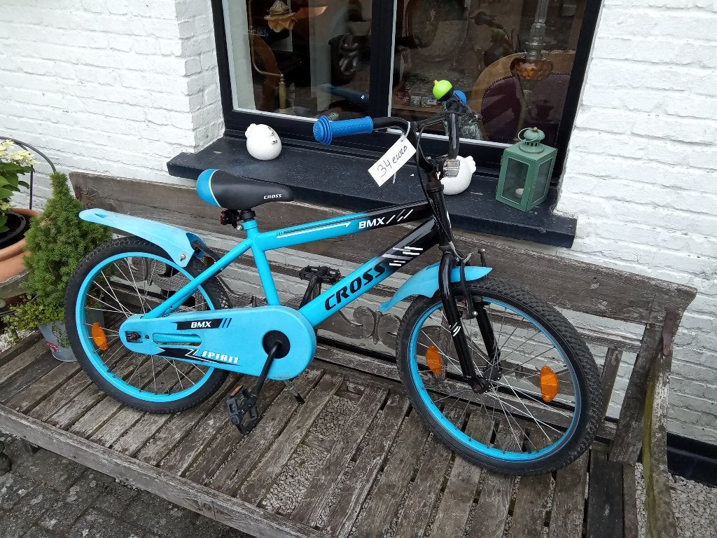 Kinderfiets 20 inch merk BMX CROS in mooie staat., Ophalen, Gebruikt, Terugtraprem, 20 inch of meer