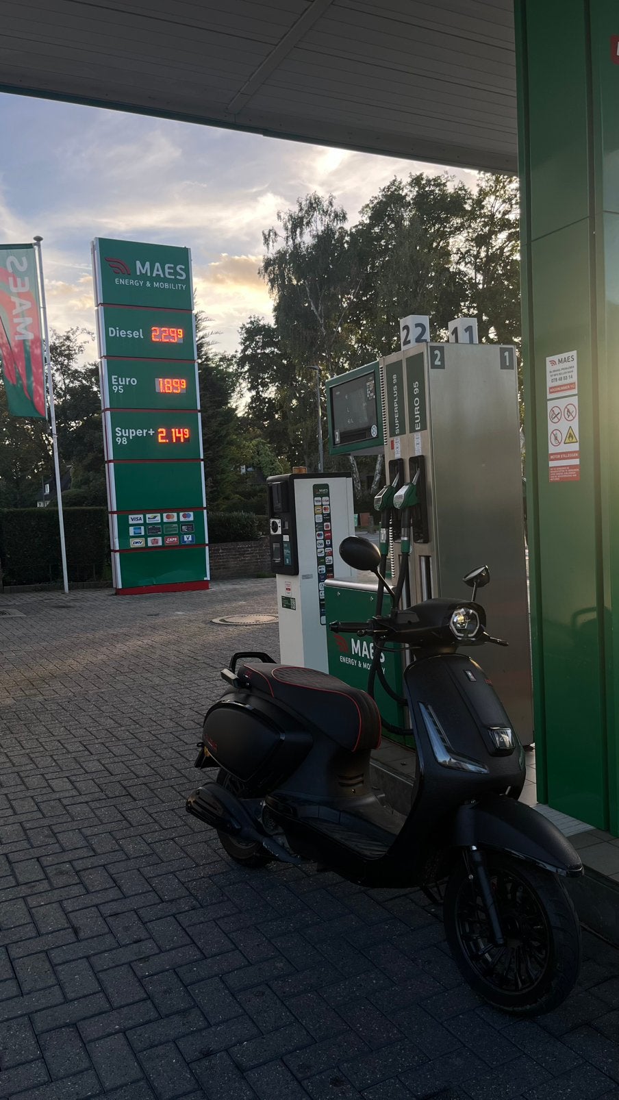Palermo GTS Limited Edition A klasse 50cc + Belgische paps, Fietsen en Brommers, Zo goed als nieuw, Benzine, Ophalen, Overige merken