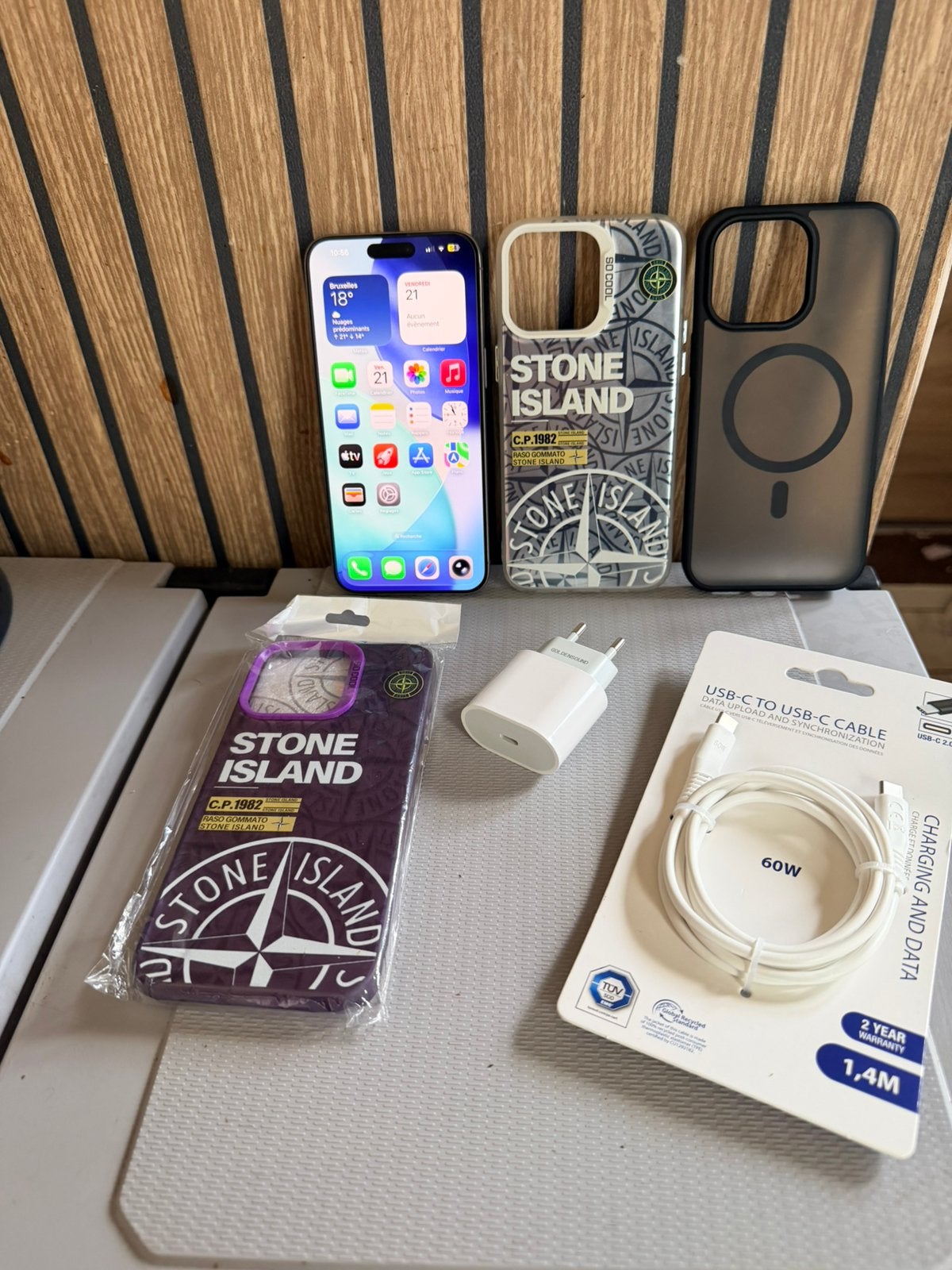 Vend/echange iPhone 15 Pro max 256gb/87% batterie, Ophalen of Verzenden, Zo goed als nieuw