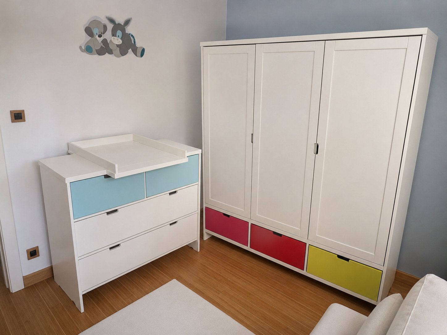 Mix- en matchset van BOPITA, Kinderen en Baby's, Kinderkamer | Complete kinderkamers, Zo goed als nieuw, Ophalen