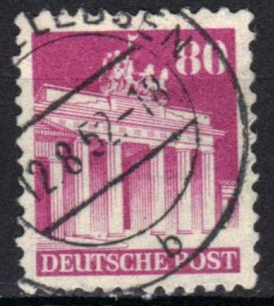 Duitsland Bizone 1948 - Yvert 62 - Monumenten (ST), Verzenden, Gestempeld