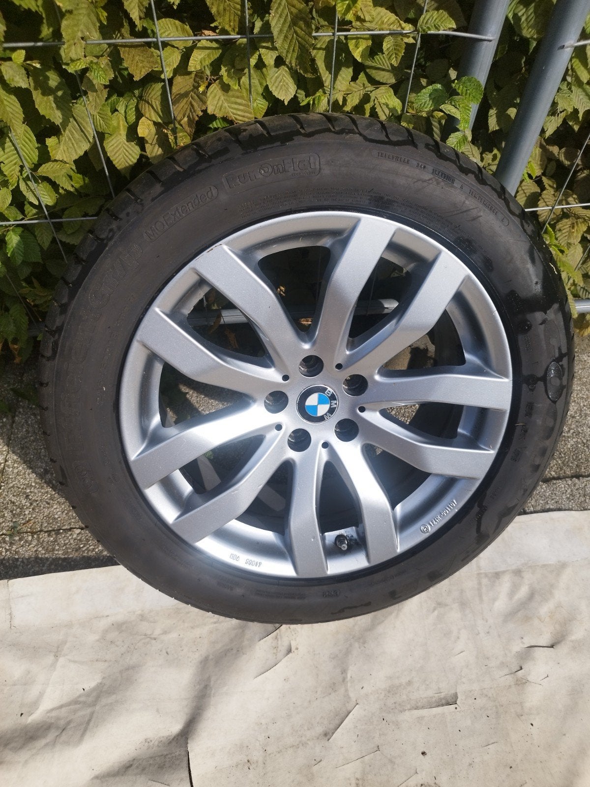 alum velg bmw, Ophalen