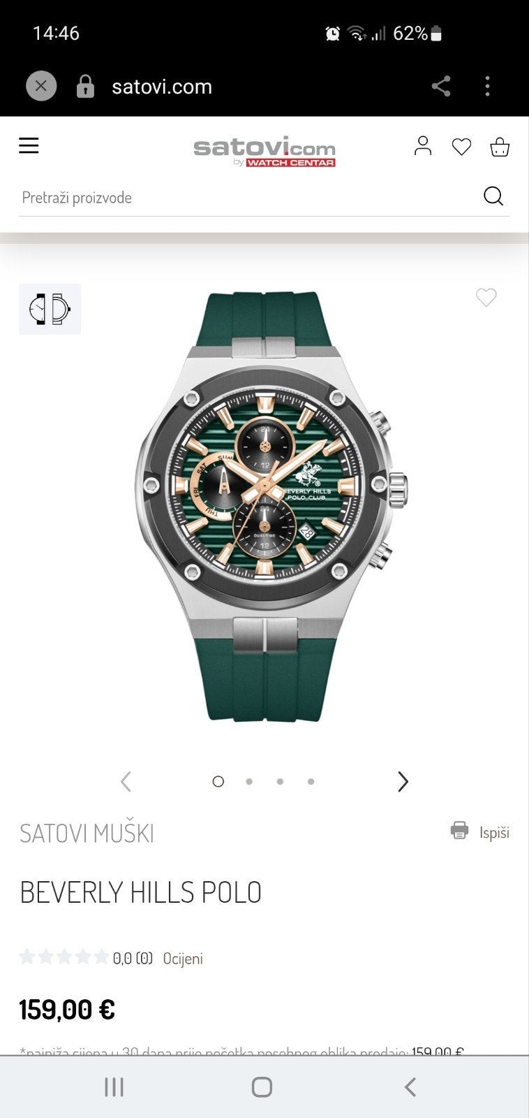 montre polo club homme authentique, Enlèvement ou Envoi, Neuf, Polo club