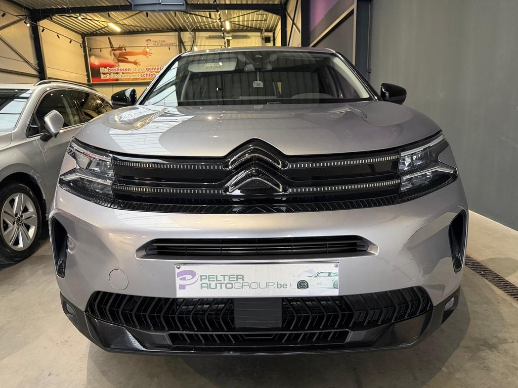 Citroen C5 Aircross 1.5 BlueHdi Automaat GPS Trekhaak, Auto's, Electronic Stability Program (ESP), 4 cilinders, 0 kg, Bedrijf