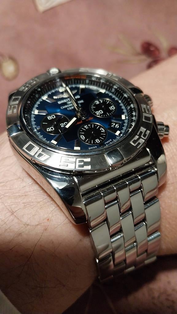 Breitling Chronomat 44 B01, Bijoux, Sacs & Beauté, Montres | Hommes, Montre-bracelet, Breitling, Enlèvement, Acier