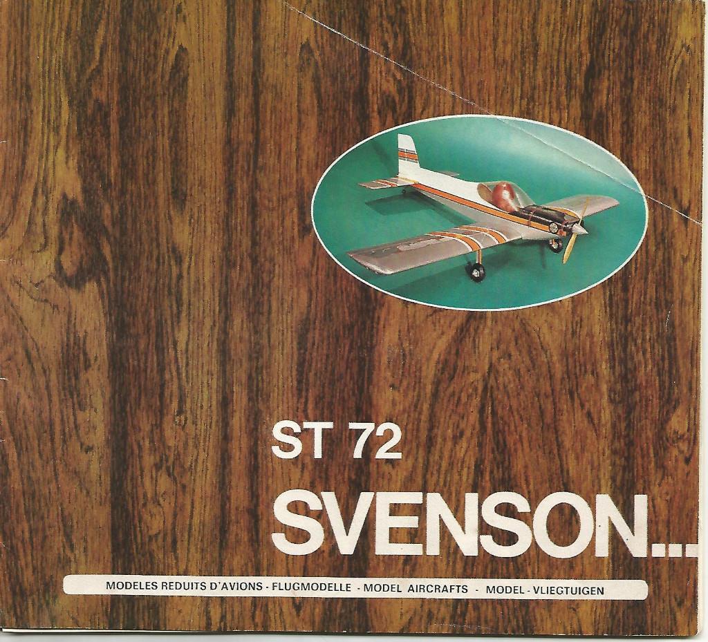 Catalogue de maquettes d'avions Svenson. Moteur Fox, Enlèvement ou Envoi, Utilisé, Avion, Autres marques