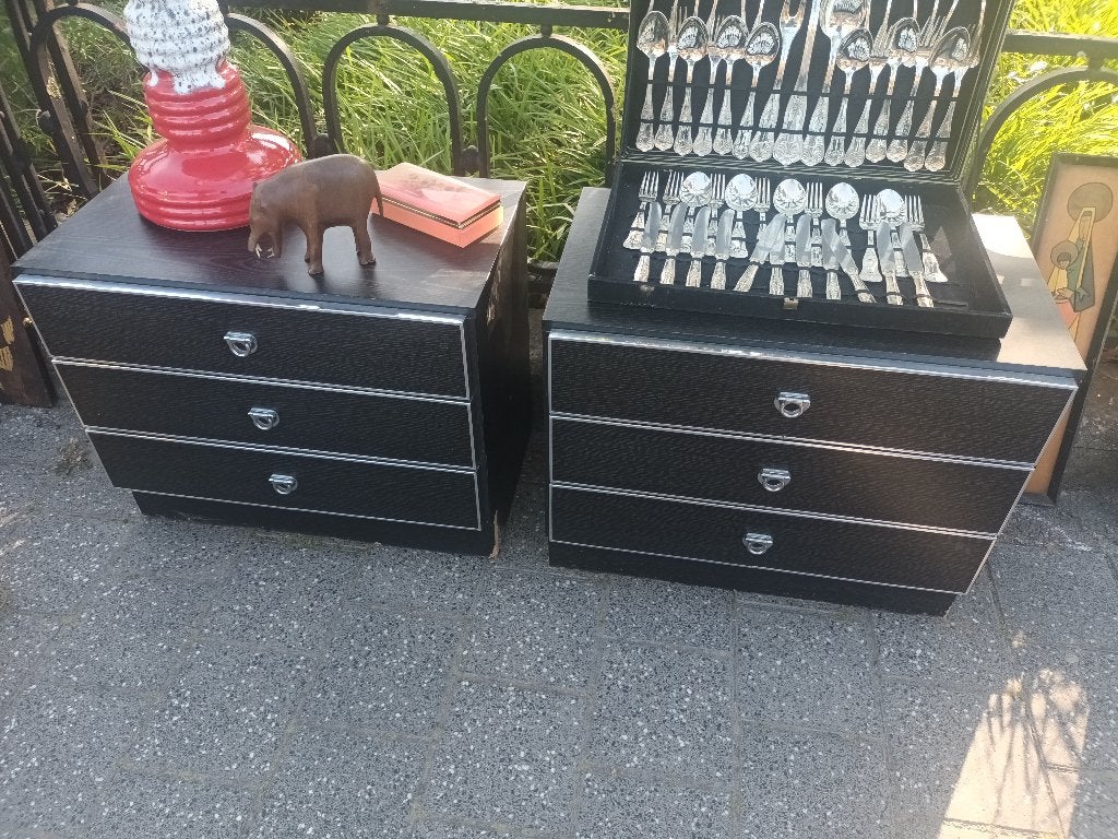 Vintage ladekastjes, Ophalen