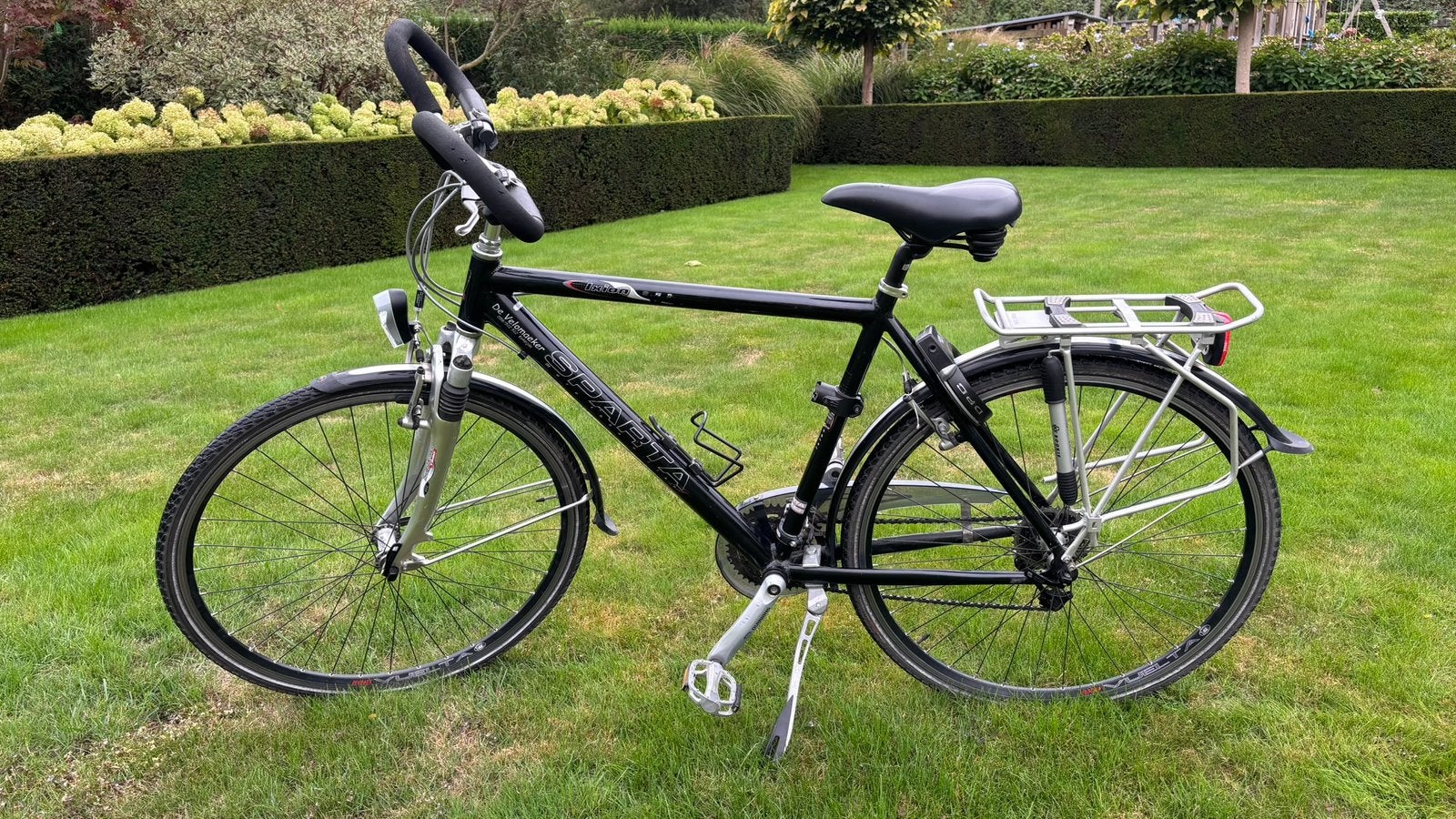 Sparta herenfiets, 28 inch, Gebruikt, Vering, Velgrem