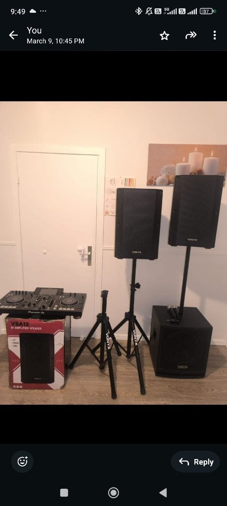 Luidsprekers en subwoofers te huur voor events., TV, Hi-fi & Vidéo, Enceintes, Neuf, Autres types, 120 watts ou plus, Autres marques