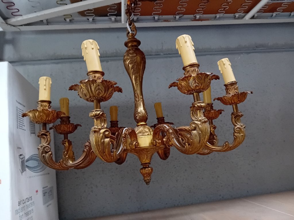 luchter, Huis en Inrichting, Lampen | Kroonluchters, Ophalen, Gebruikt, Metaal