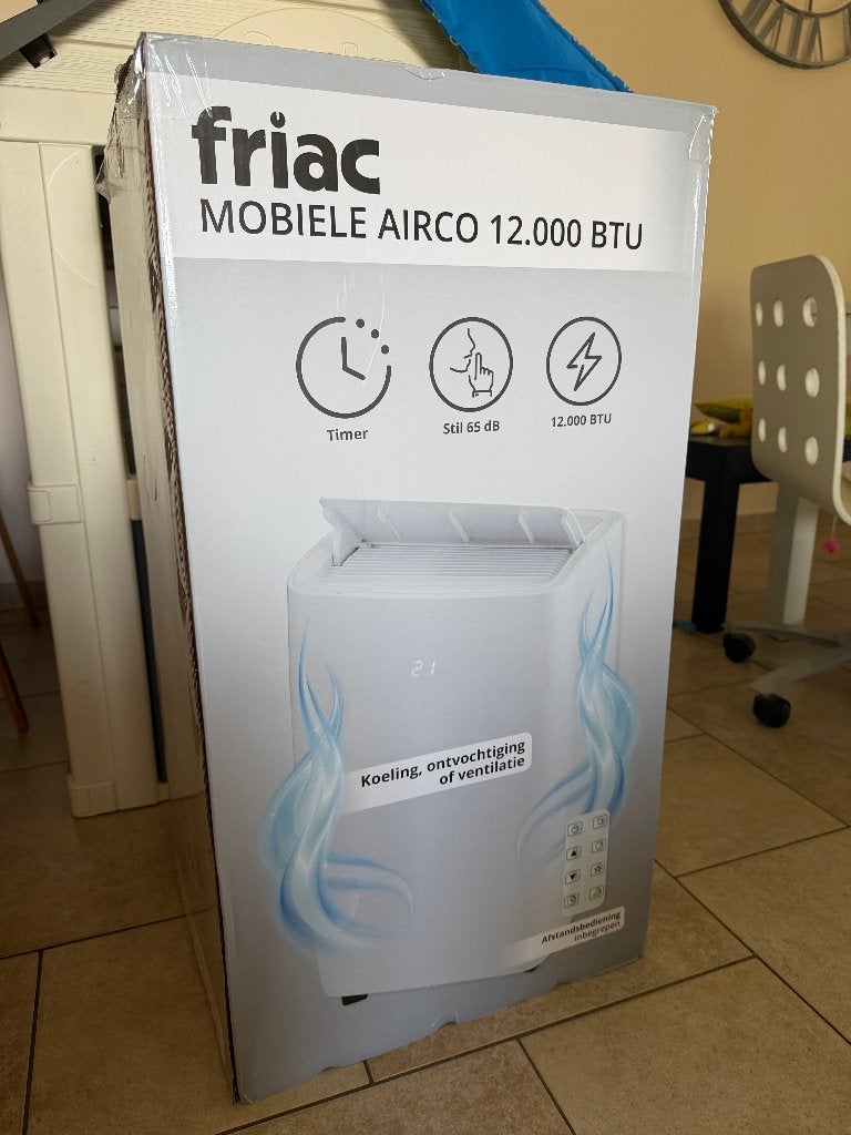 Airco Friac 12000 BTU, Ophalen, Zo goed als nieuw
