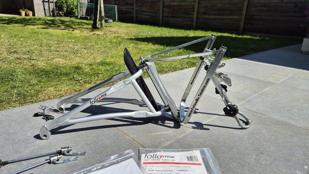 Complete FollowMe Tandem koppeling + extra's voor 2de fiets, Ophalen, Zo goed als nieuw, Aanhangfiets, FollowMe