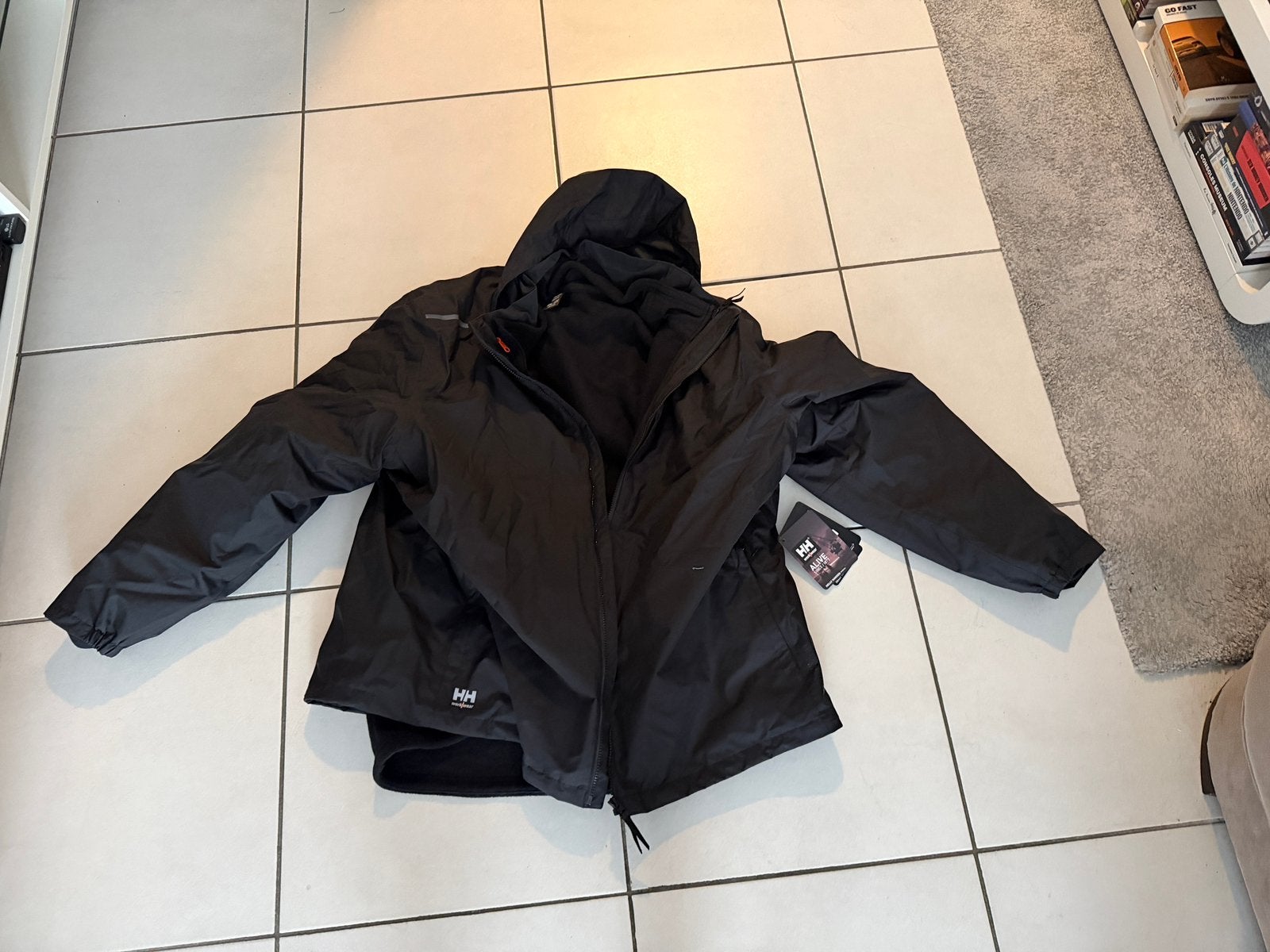 Veste helly hansen manchester + doublure polaire 5xl neuf, Kleding | Heren, Grote Maten, Ophalen, Nieuw, Zwart, Overige typen