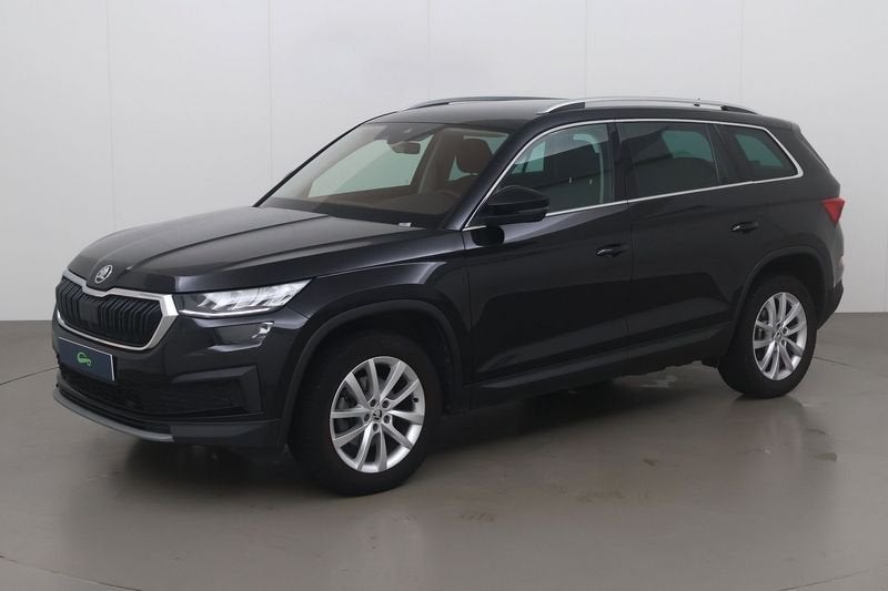 Skoda Kodiaq 1.5 tsi act ambition dsg 150 AT, Auto's, Automaat, 158 g/km, Overige bekleding, Zwart