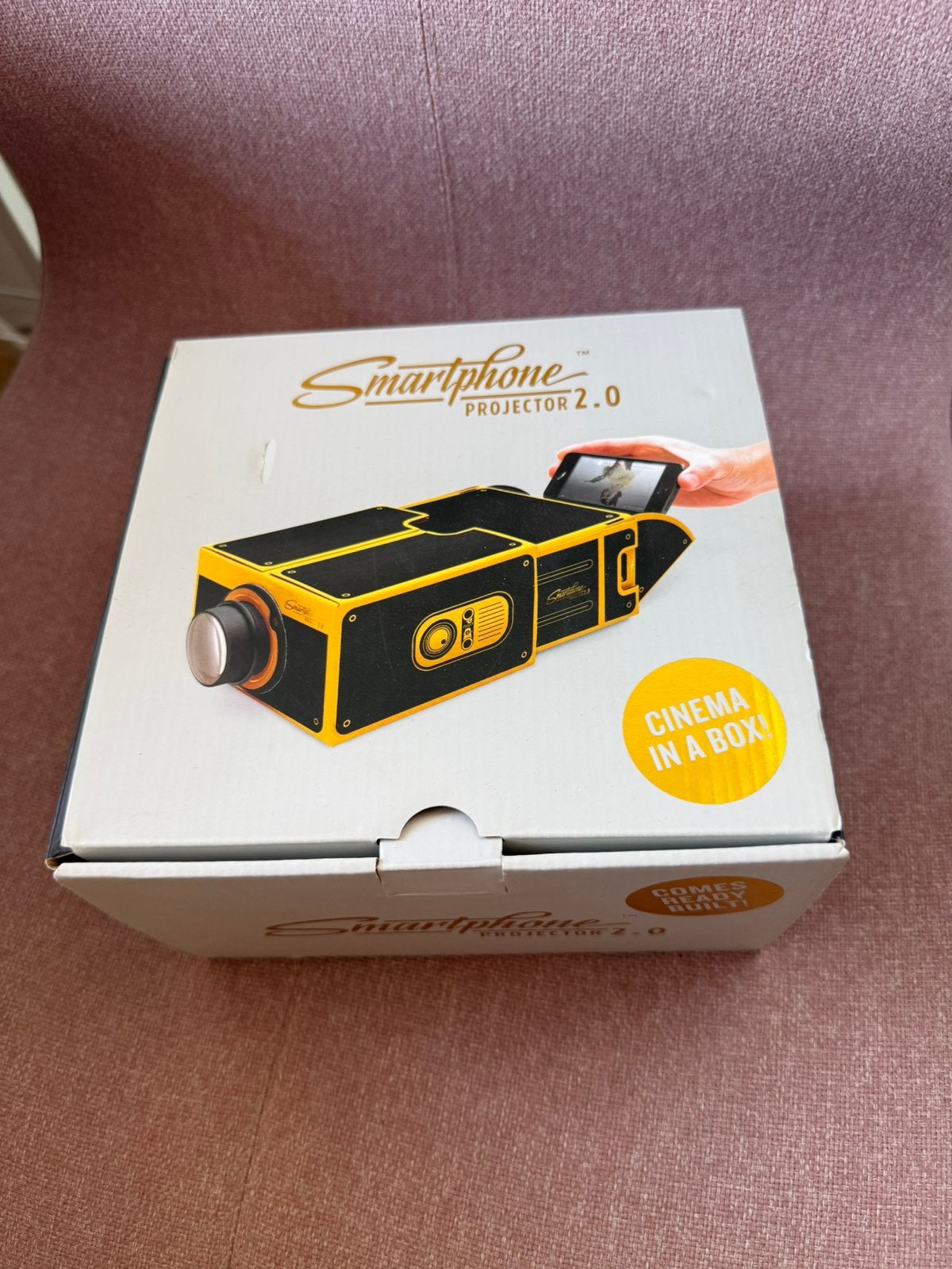 Smartphone projector 2.0, Ophalen, Zo goed als nieuw