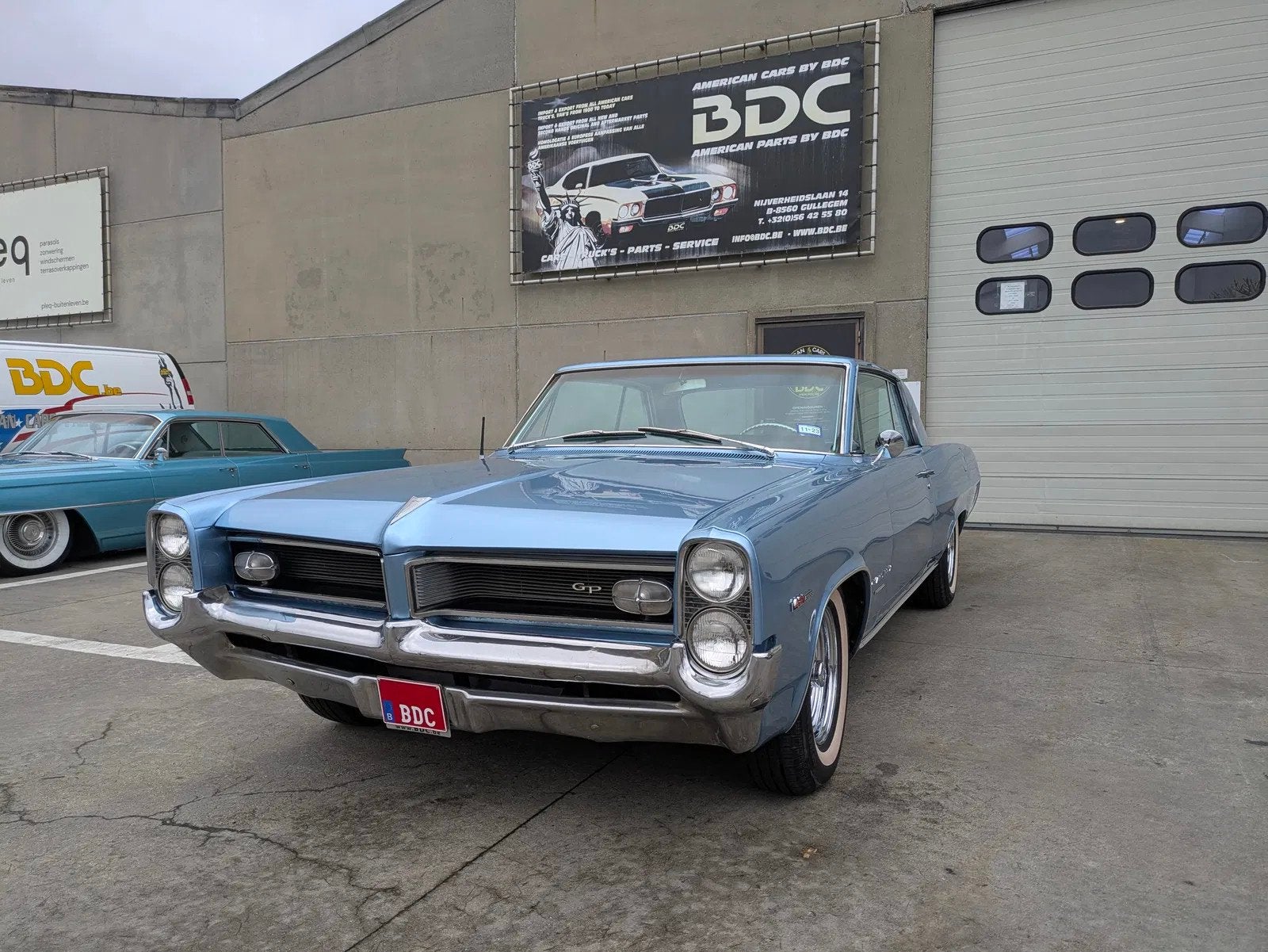 Pontiac G/P (bj 1964, automaat), Automaat, Pontiac, Blauw, Leder
