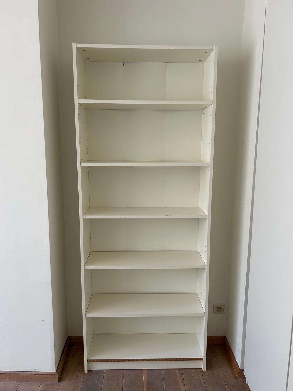witte boekenkast, Huis en Inrichting, Kasten | Boekenkasten, Ophalen, Met plank(en), 50 tot 100 cm, Zo goed als nieuw