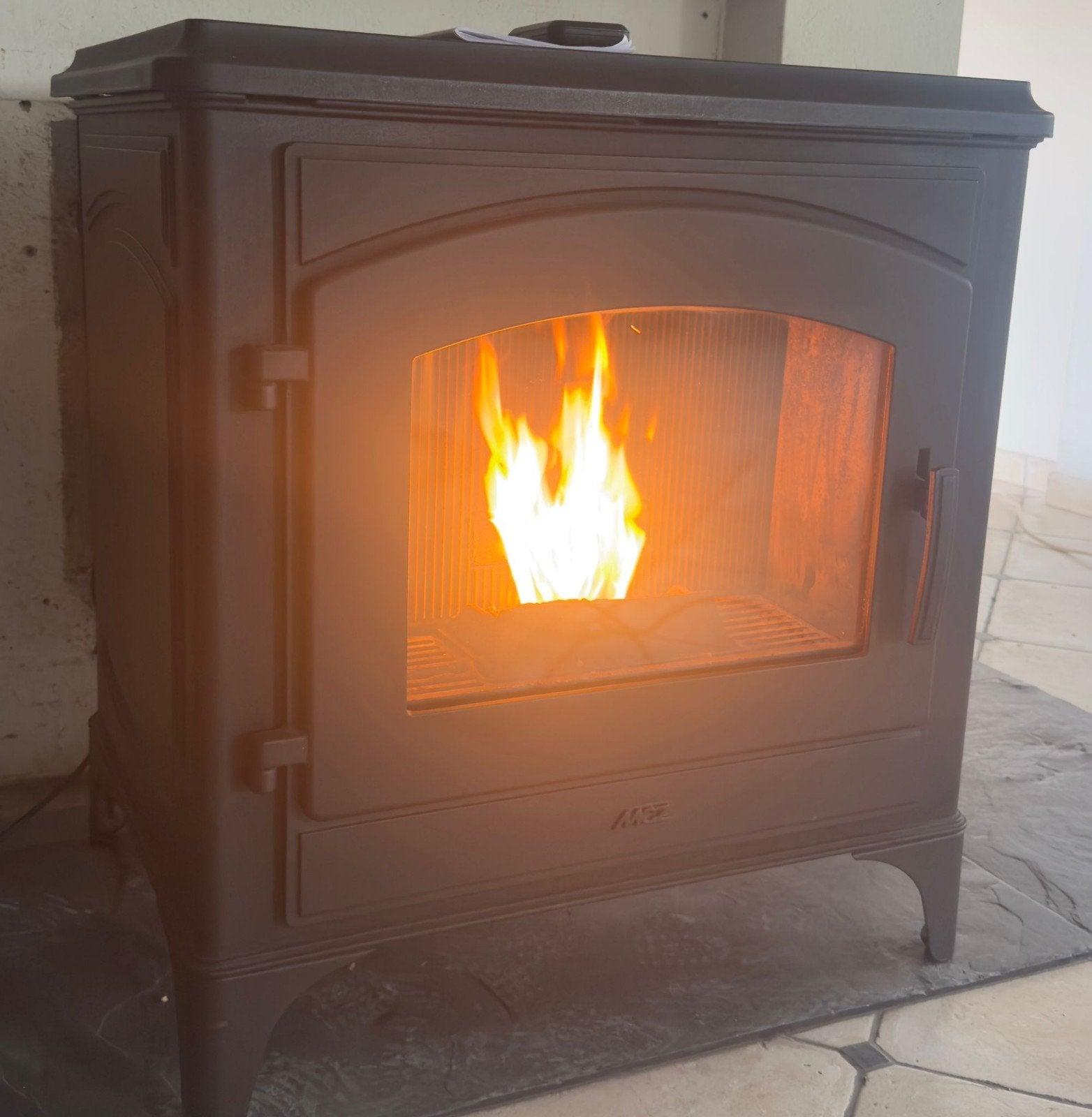 Pelletkachel MCZ Deco Air 8 Kw met afstandsbediening!, Ophalen, Pelletkachel