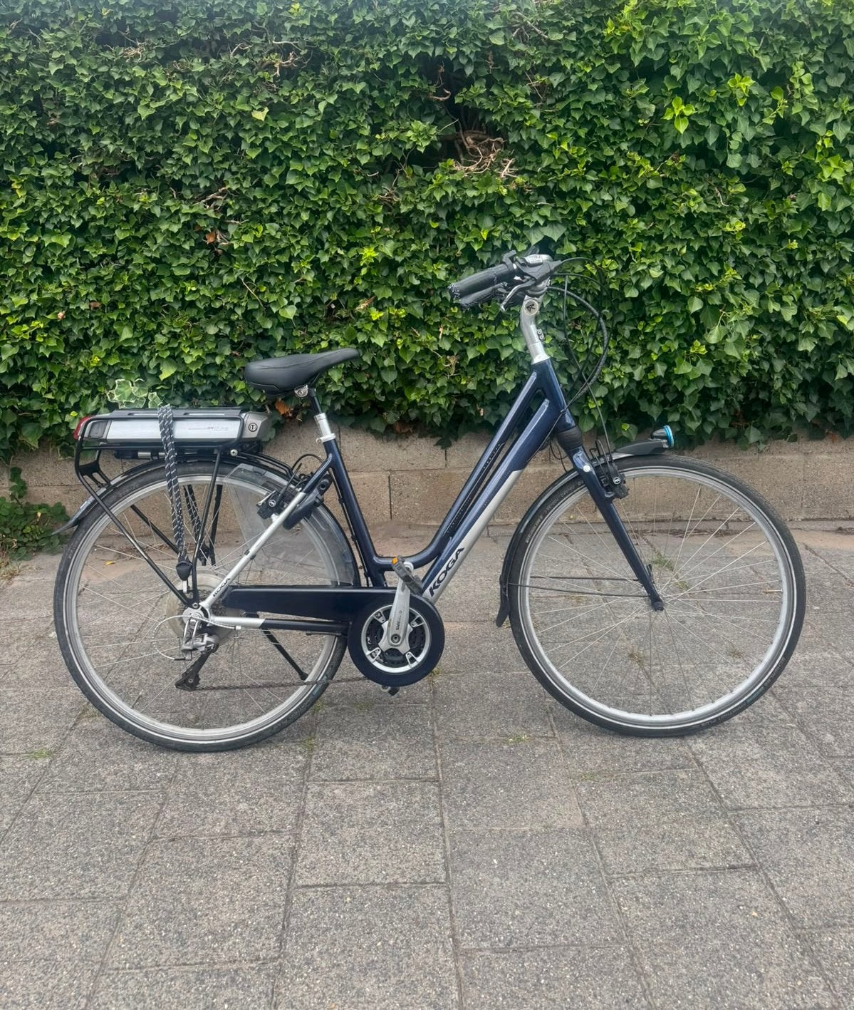 Elektrische Fiets ~ Koga (Nieuwstaat), Vélos & Vélomoteurs, Vélos électriques, Comme neuf, 50 km par batterie ou plus, Enlèvement ou Envoi