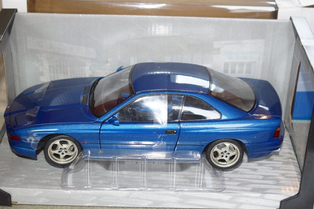 miniature automobile 1:18 neuf solido BMW 850 CSI E31 bleu, Enlèvement ou Envoi, Neuf, Solido