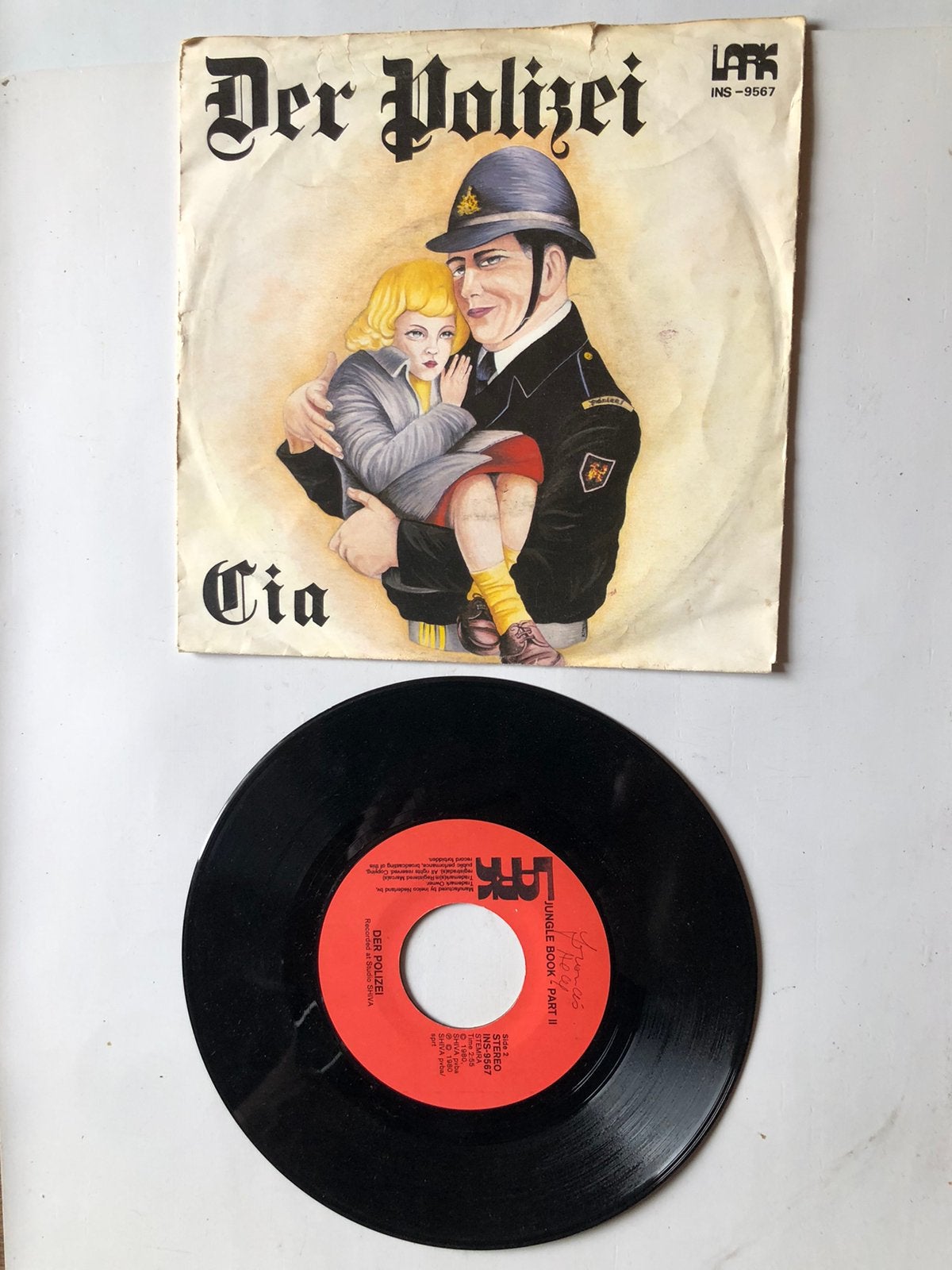 Der Polizei : Cia ( 1980), Ophalen of Verzenden, Zo goed als nieuw