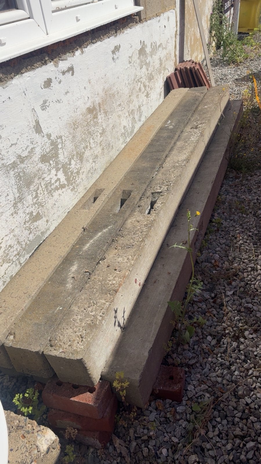 Linteaux en béton  – 2,50 m, Enlèvement, Comme neuf