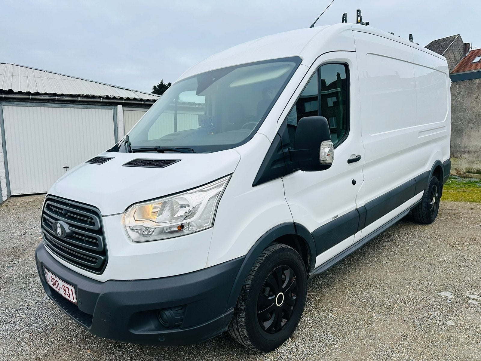 FORD TRANSIT 2.0 TDCI L3H2 80.000 KM 2017 11.985€ +TVA, Autos, Camionnettes & Utilitaires, Achat, Euro 6, Entreprise, 3 places