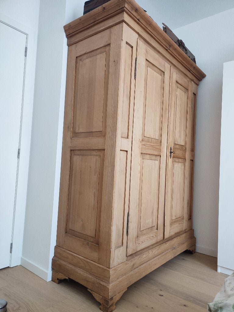 Armoire ancienne en pin - brocante, Enlèvement