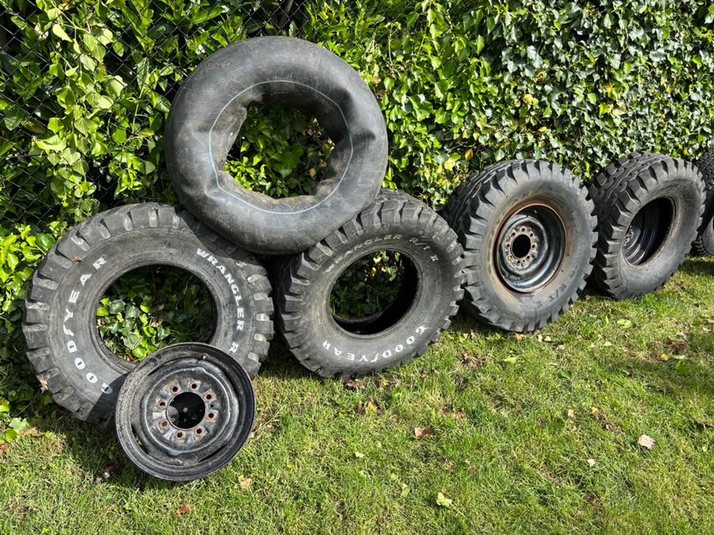 4 st Goodyear Wrangler 36x12.5R16.5 | Hummer banden, Autos : Pièces & Accessoires, Pneus & Jantes, 4 Saisons, Autre, Autres dimensions