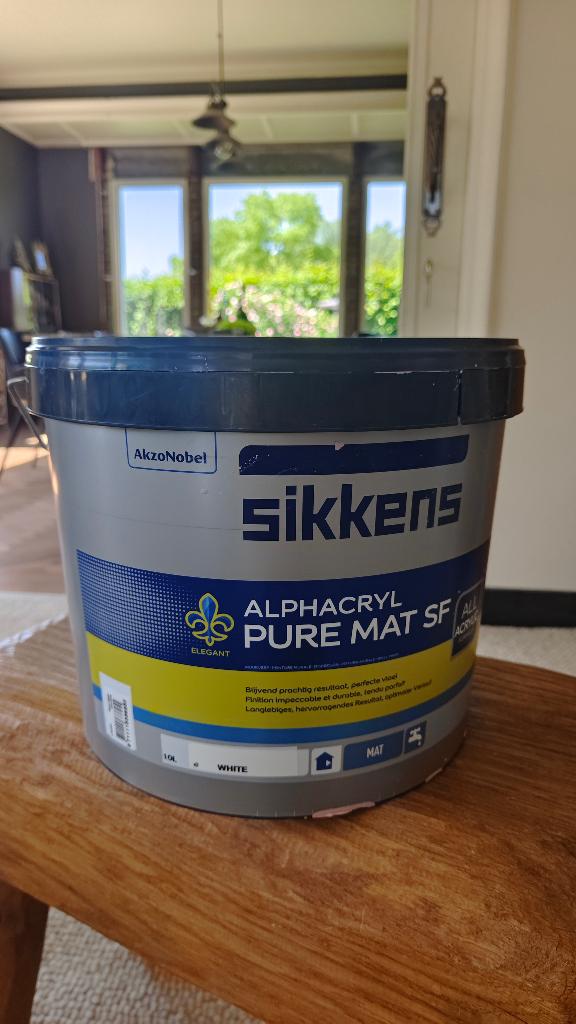 Peinture rose Sikkens 10 litres, Bricolage & Construction, Neuf, Rose, Enlèvement, Peinture