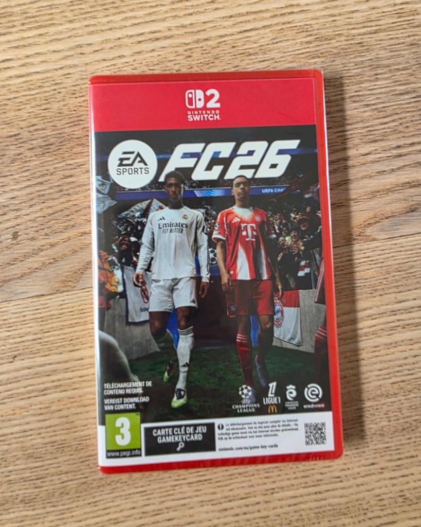 FC 26 (Switch 2) - nog ongeopend, Games en Spelcomputers, Games | Nintendo Switch, Ophalen